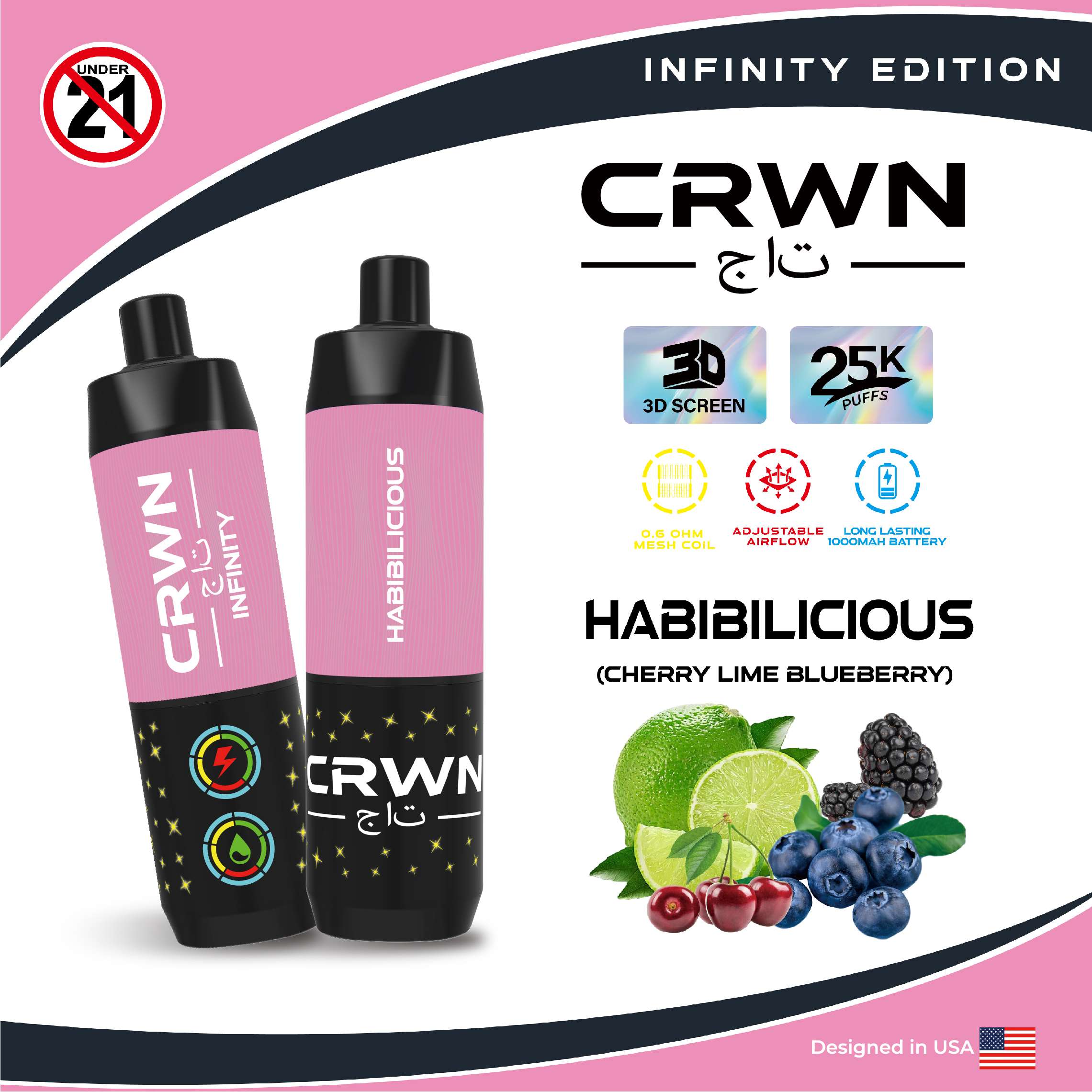 CRWN INFINITY – Habibilicious