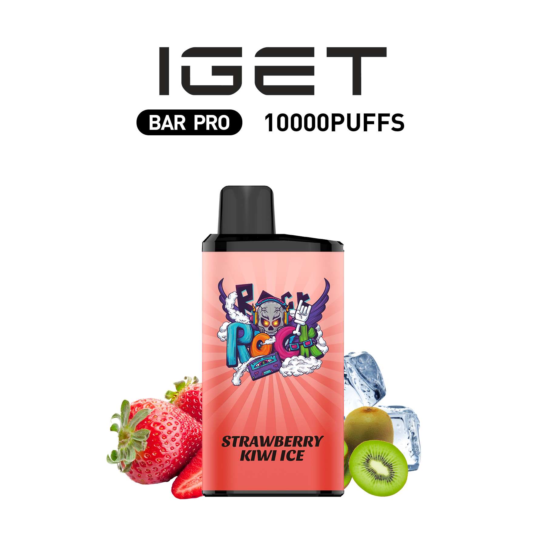 IGET BAR PRO – Strawberry Kiwi Ice