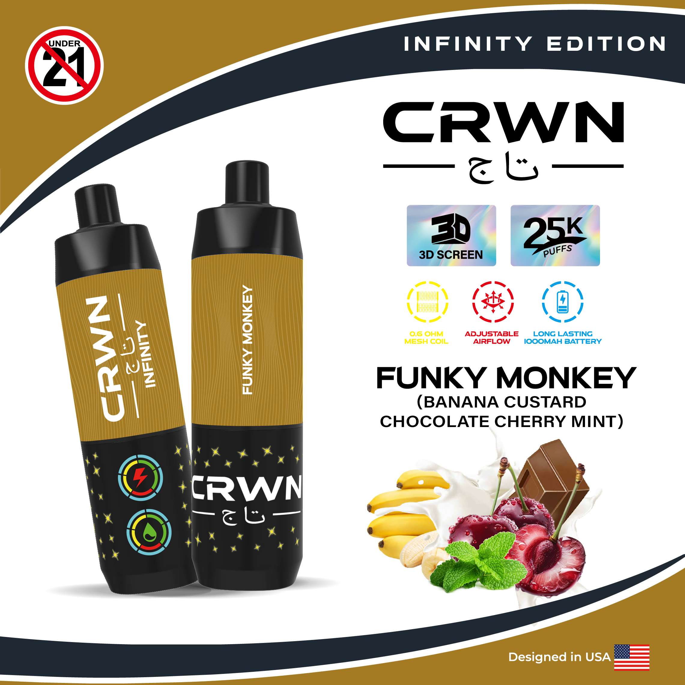 CRWN INFINITY – Funky Monkey