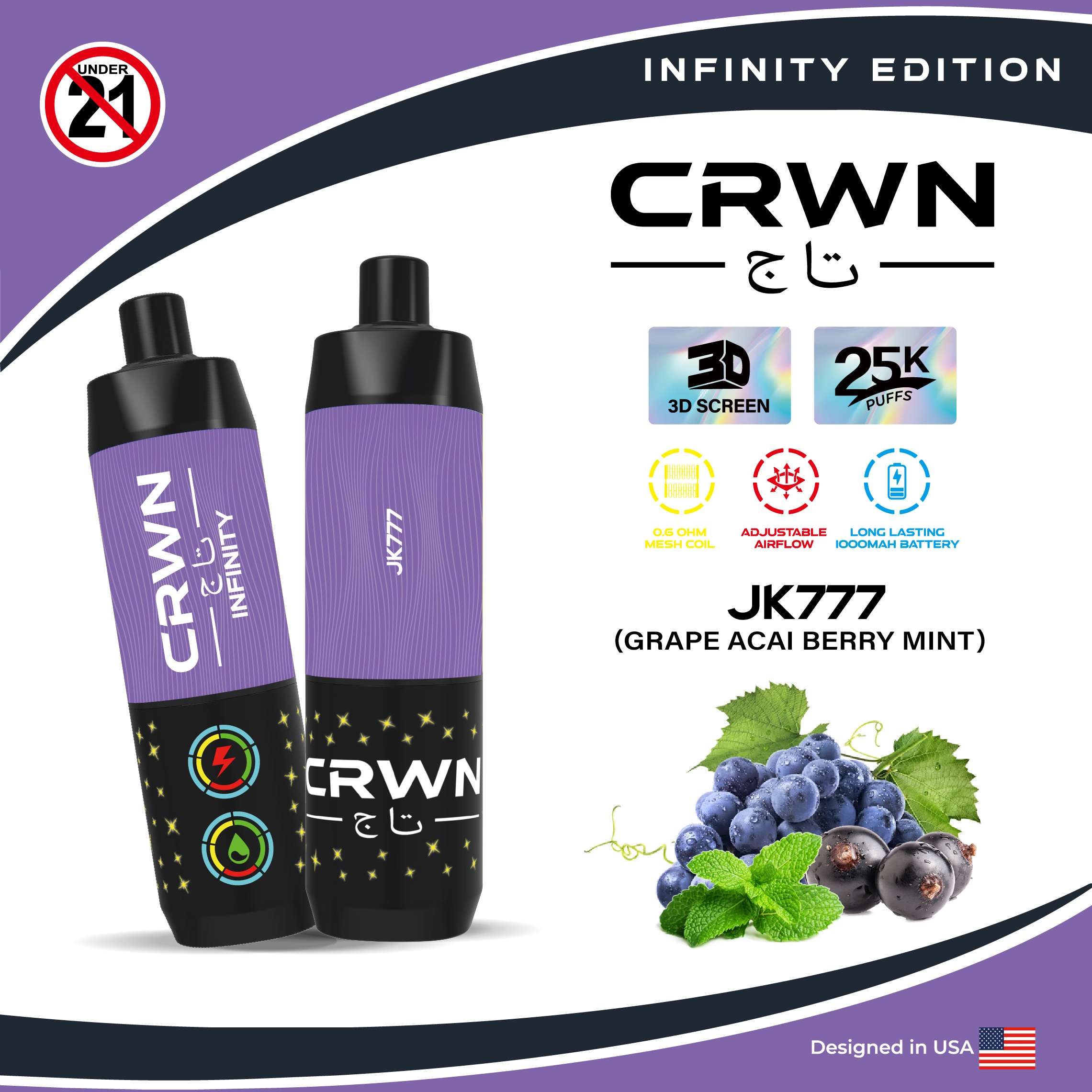 CRWN INFINITY – JK777