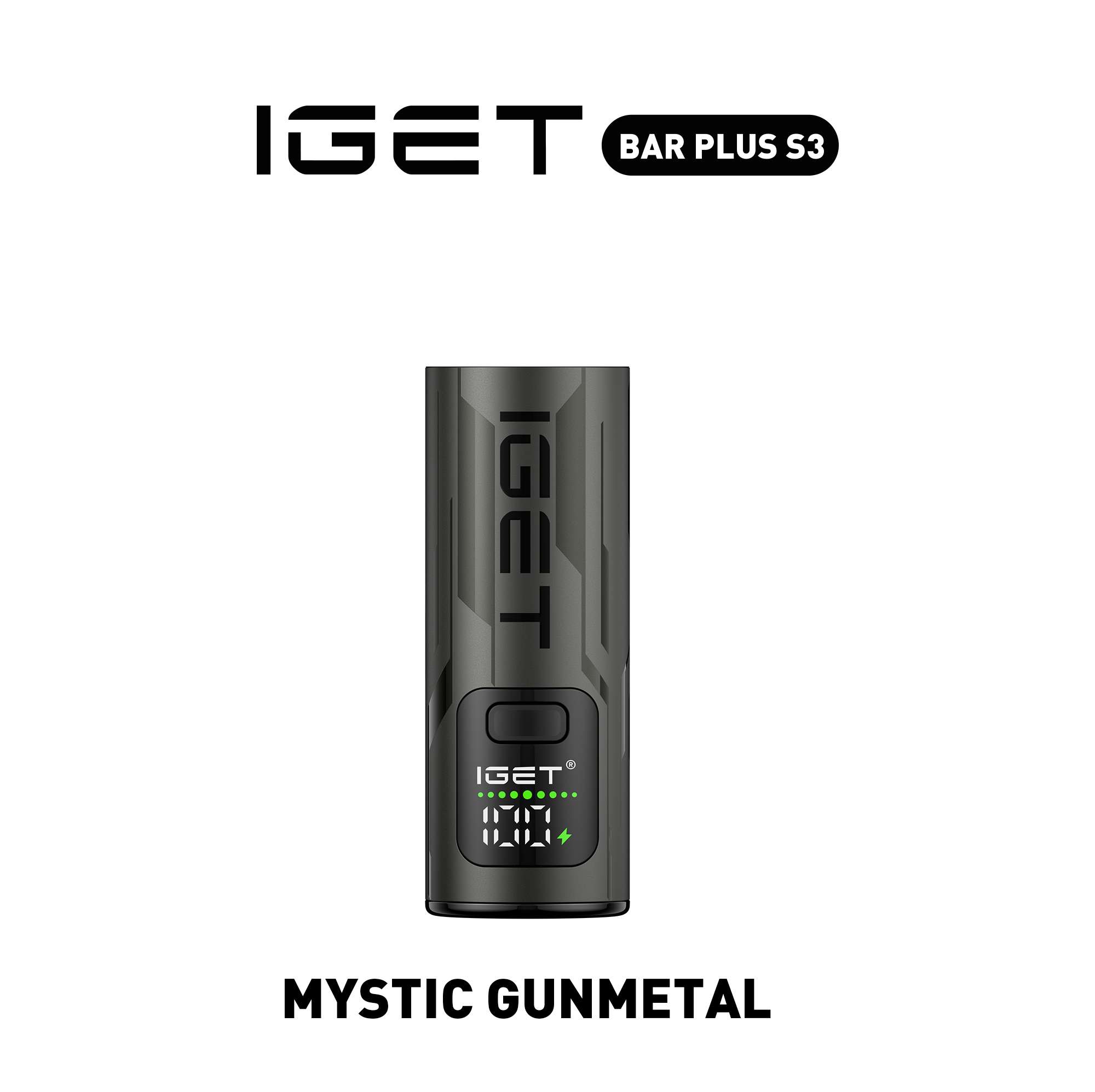 IGET BAR PLUS S3 Device β Mystic Gunmetal