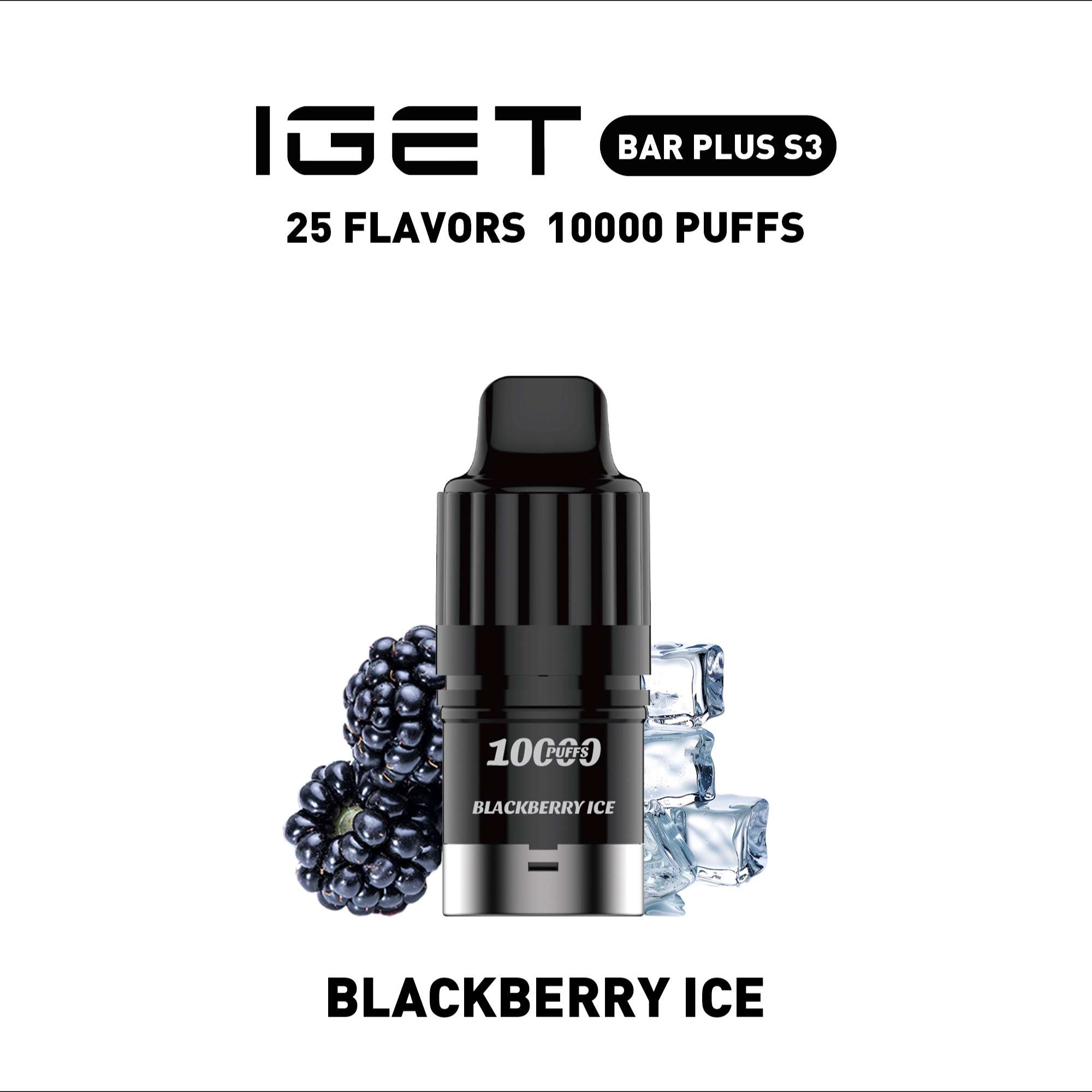 IGET BAR PLUS S3 – Blackberry Ice