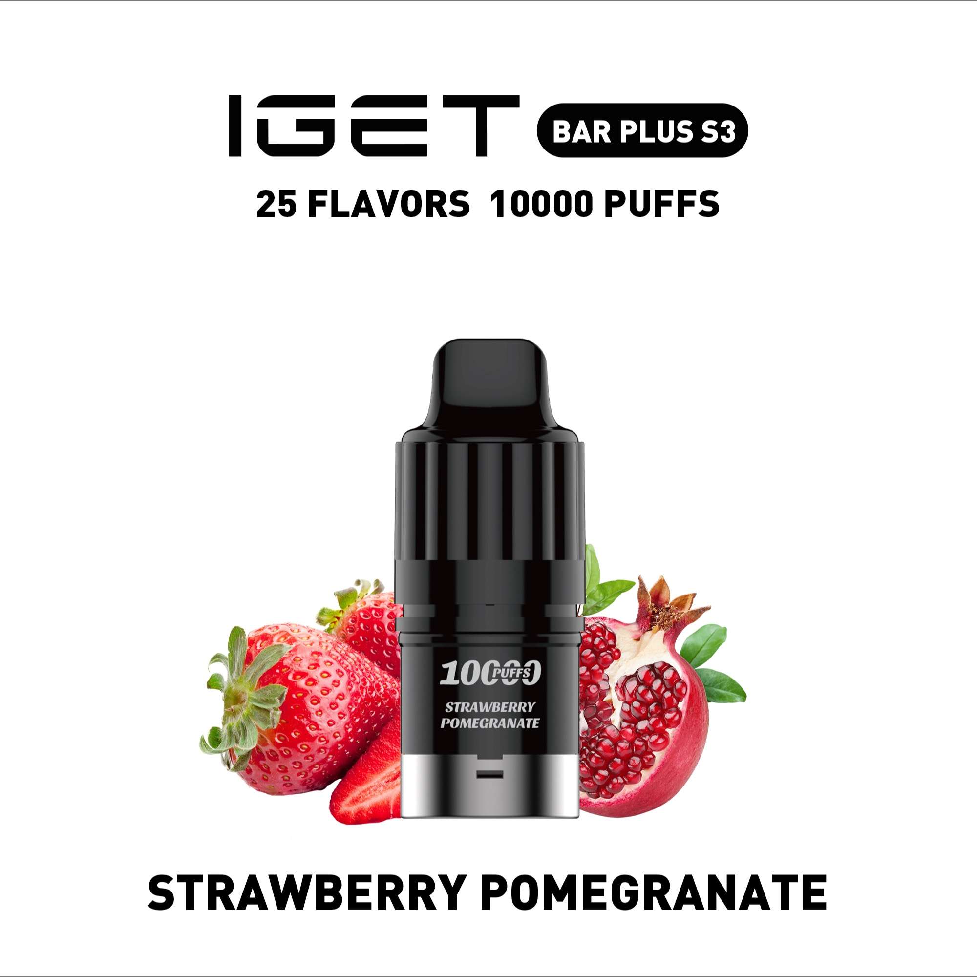 IGET BAR PLUS S3 – Strawberry Pomegranate