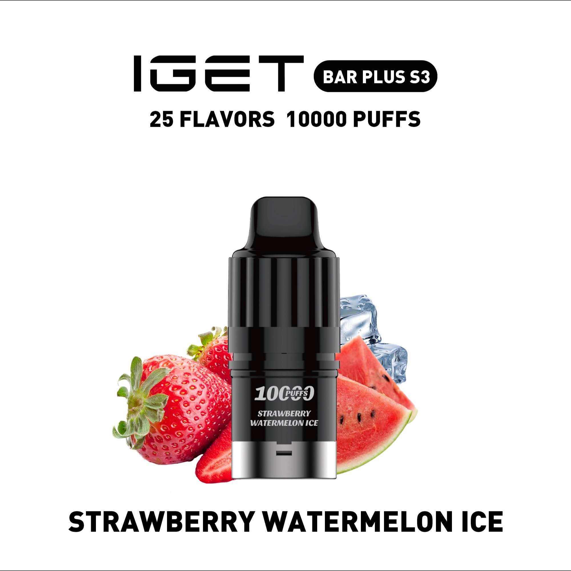 IGET BAR PLUS S3 – Strawberry Watermelon Ice