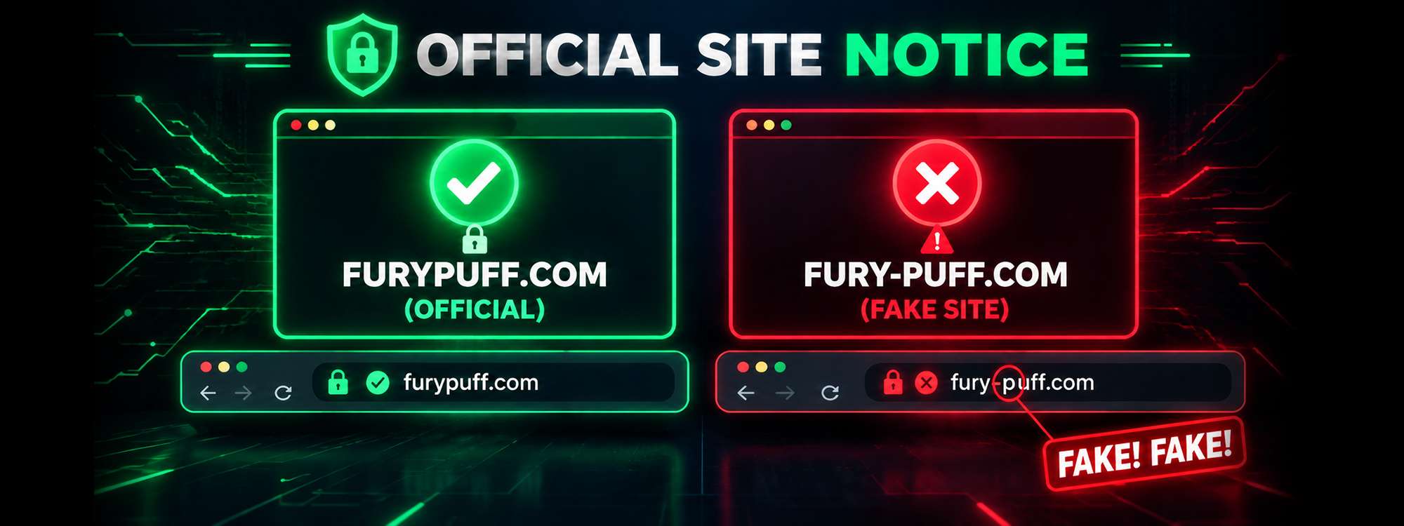 You are currently viewing Scam Alert: fury-puff.com Is NOT FuryPuff — How to Spot the Fake and Shop Authentic IGET Vapes Safely
